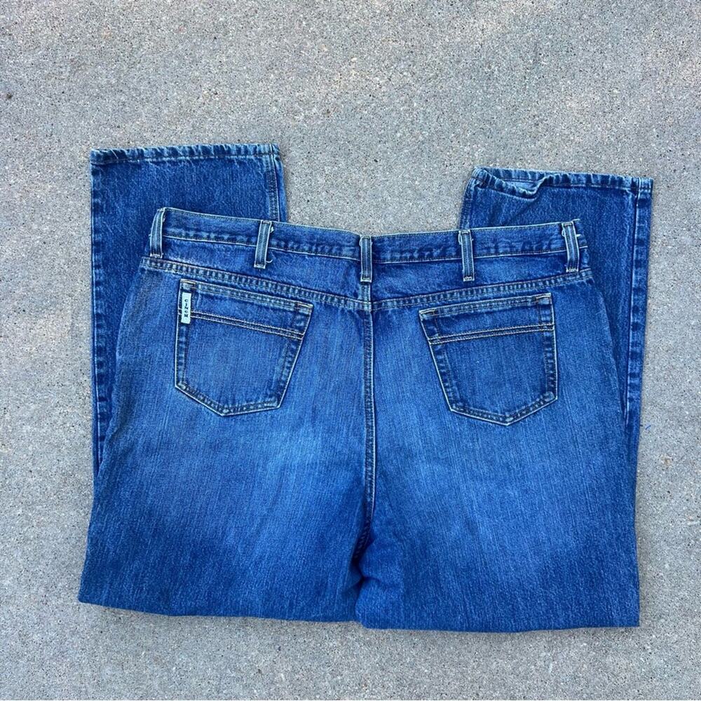Cinch 44x32 White Label Relaxed Fit Dark Stone Wash Straight Leg Jeans